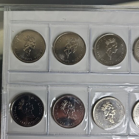 Vintage 2000 Millennium Quarters Canada's Future Coin Set Collectible Gift Set - Picture 6 of 7
